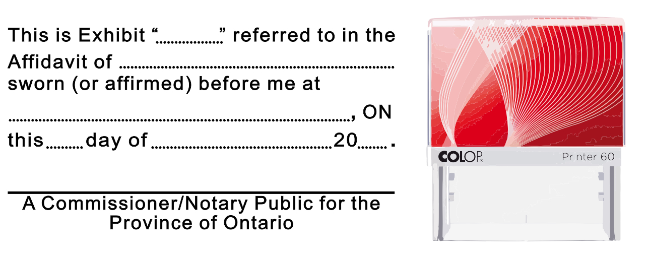 ON32S+-+%22Exhibit%22+Self-Inking+Stamp